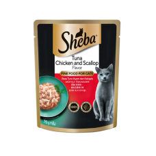 Sheba Pouch Tuna, Chicken & Scallop 70g,  cat ,  cat , catsmart